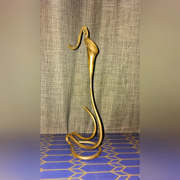 Rare JACK BRUBAKER Calla Lily Sculpture Hand-Wrought SIGNED Early Piece … - Picture 1 of 9